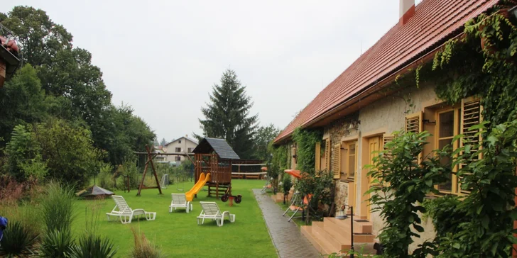 Relaxačný pobyt v apartmánoch na Liptove pre páry alebo rodiny s deťmi s mini wellness a záhradou