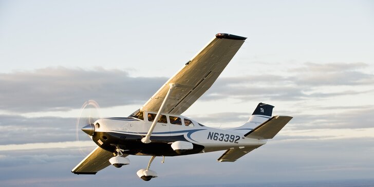 Vyhliadkové lety na lietadlách Cessna pre 1-3 osoby