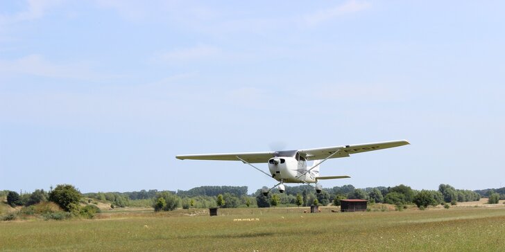 Vyhliadkové lety na lietadlách Cessna pre 1-3 osoby