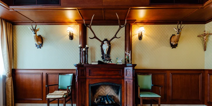 Pobyt s privátnym wellness a polpenziou v penzióne Chateau Hunting***