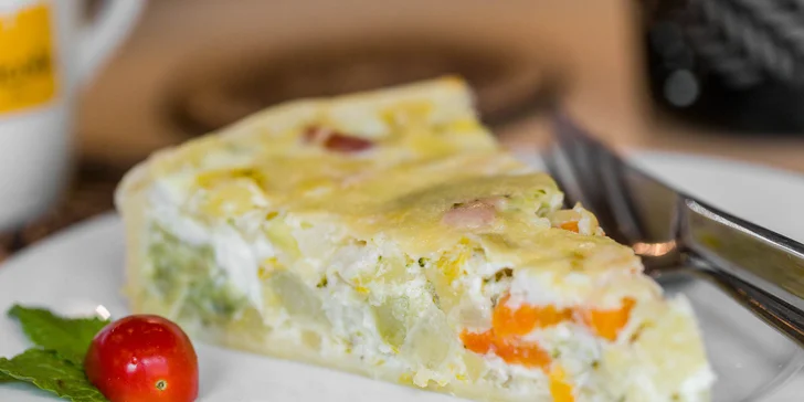 Portugalské pochúťky a kvalitná káva - Pastel de nata, Tosta mista, Sopa do dia alebo Quiche