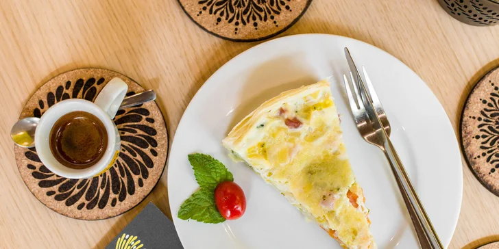 Portugalské pochúťky a kvalitná káva - Pastel de nata, Tosta mista, Sopa do dia alebo Quiche