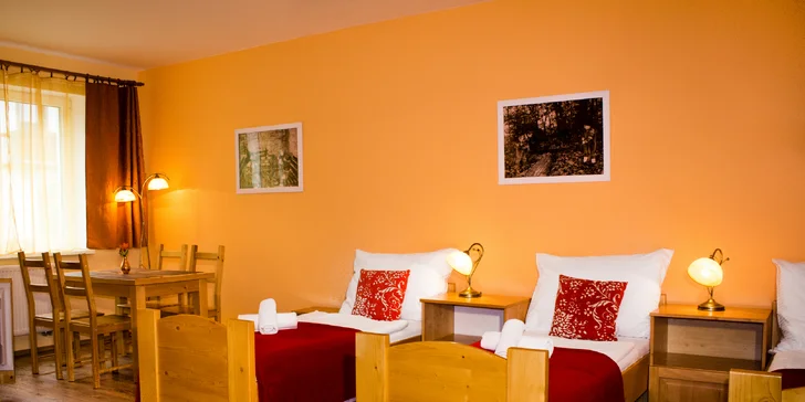 Priestranné apartmány a rodinné štúdiá v srdci krásnej Tatranskej Lomnice