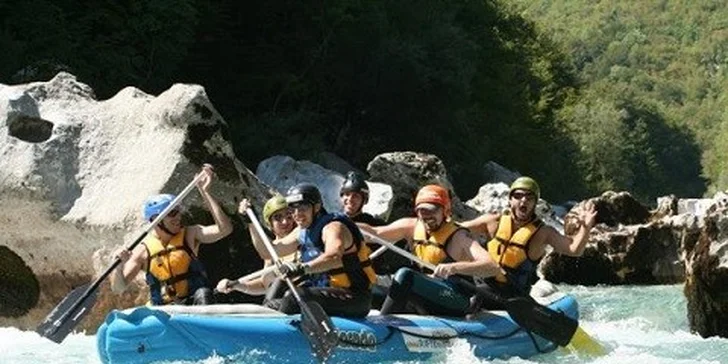 Nezabudnuteľný 4-dňový XXL rafting v Slovinsku júl - september 2014