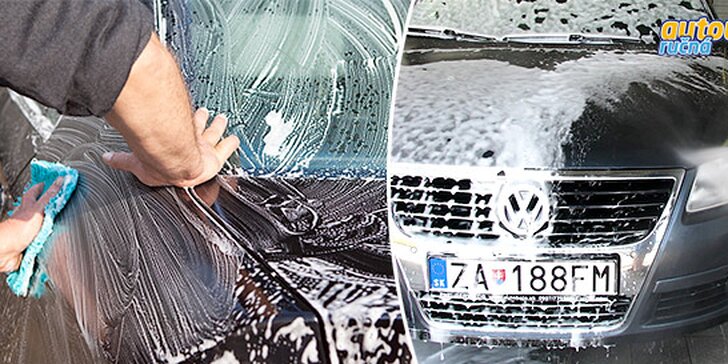 Ručné umytie auta so silikónovaním interiéru a ošetrením pneumatík