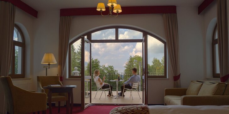 Pobyt v poľských Jizerkách pre páry a rodiny: wellness pobyt v rozprávkovom hoteli