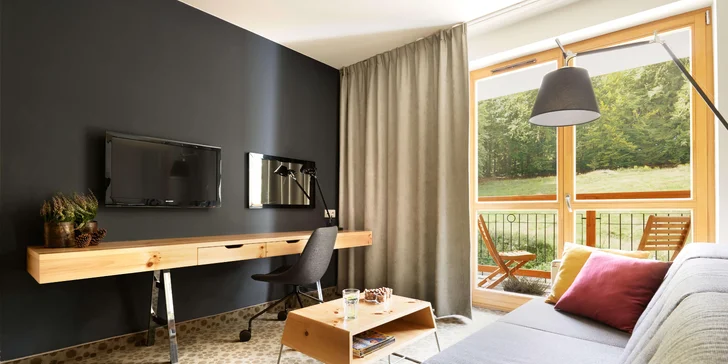 Wellness pobyt v poľských Krkonošiach: moderné apartmány a polpenzia