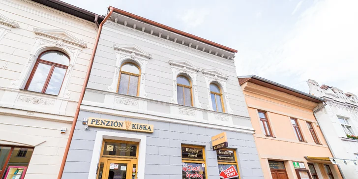 Unikátny pobyt s čarovnou atmosférou v penzióne Kiska v srdci Kežmarku