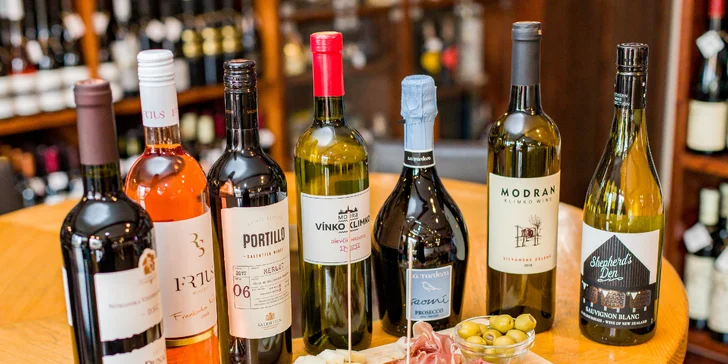 Degustácia 7 druhov vín so someliérom WINE EXPERT + občerstvenie
