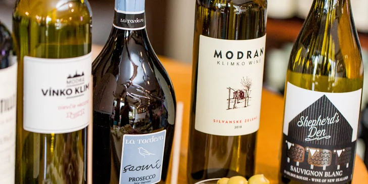 Degustácia 7 druhov vín so someliérom WINE EXPERT + občerstvenie