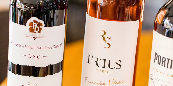 Degustácia 7 druhov vín so someliérom WINE EXPERT + občerstvenie