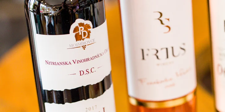 Degustácia 7 druhov vín so someliérom WINE EXPERT + občerstvenie