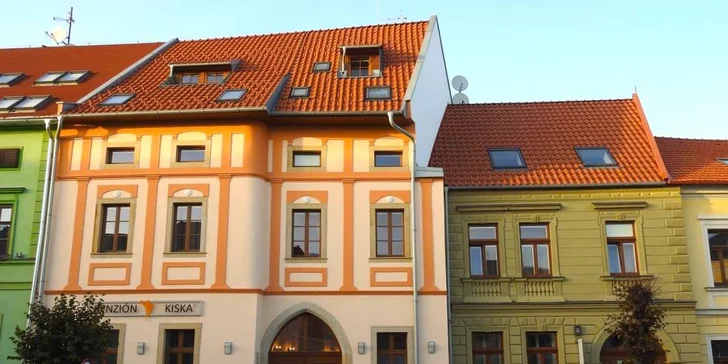 Nadštandardné ubytovanie v penzióne Kiska v historickom centre Levoče