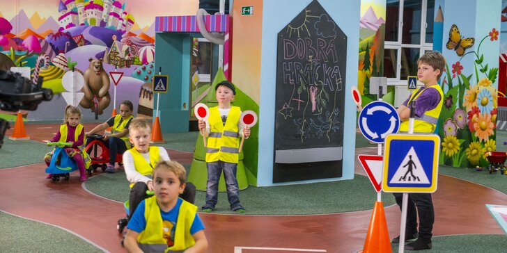 Vstup do detskej interaktívnej galérie Dobrá Hračka v Tatranskej Lomnici!