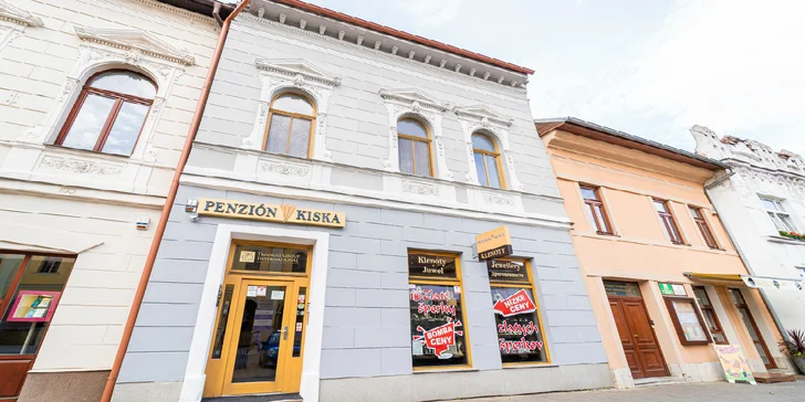 Unikátny pobyt s čarovnou atmosférou v penzióne Kiska v srdci Kežmarku