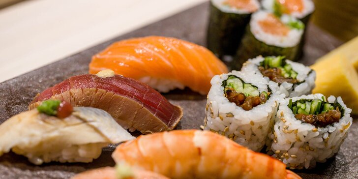 Dokonalé sushi menu pre dvoch