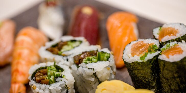Dokonalé sushi menu pre dvoch