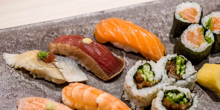 Dokonalé sushi menu pre dvoch