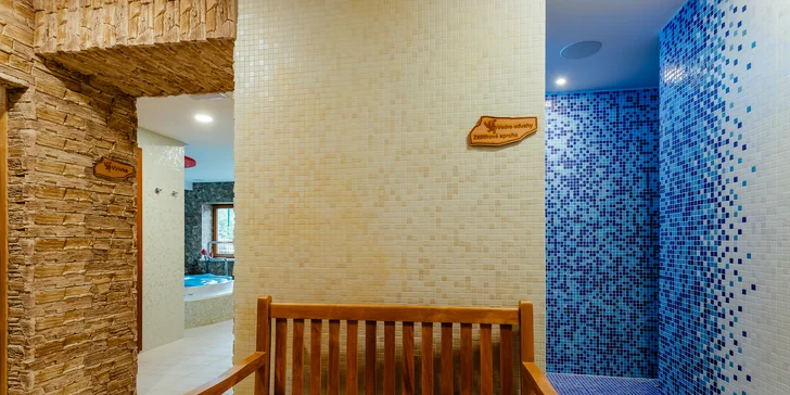Vstup pre 1 alebo 2 osoby do moderného wellness Horského hotela KĽAK