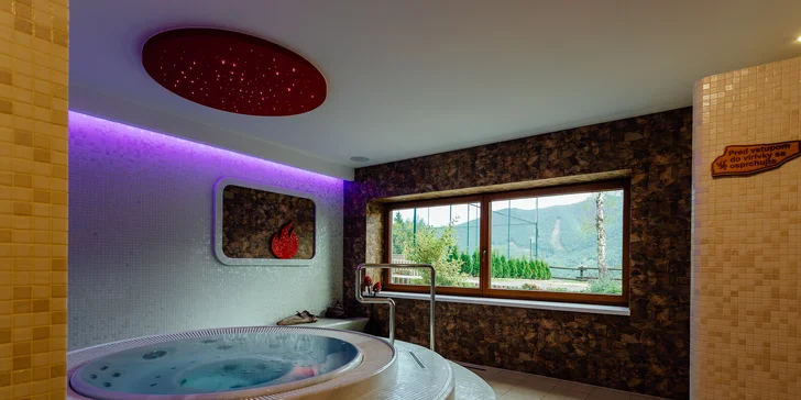Vstup pre 1 alebo 2 osoby do moderného wellness Horského hotela KĽAK