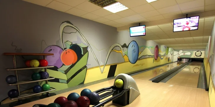 Bowling na 1 hodinu pre 1 až 8 osôb