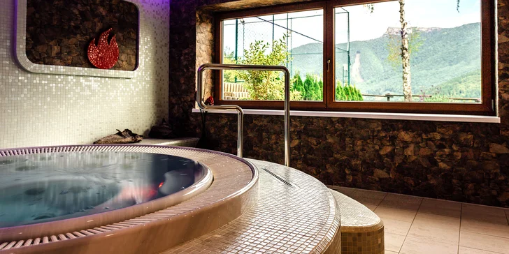 Vstup pre 1 alebo 2 osoby do moderného wellness Horského hotela KĽAK