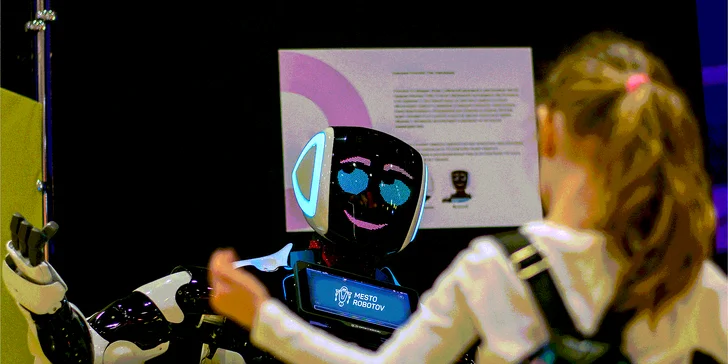 Vstupenka na medzinárodnú interaktívnu výstavu Mesto Robotov pre veľkých aj malých