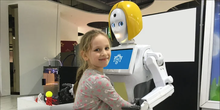Vstupenka na medzinárodnú interaktívnu výstavu Mesto Robotov pre veľkých aj malých
