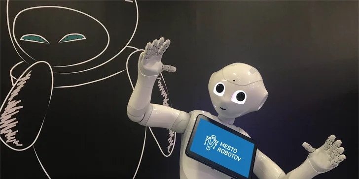 Vstupenka na medzinárodnú interaktívnu výstavu Mesto Robotov pre veľkých aj malých