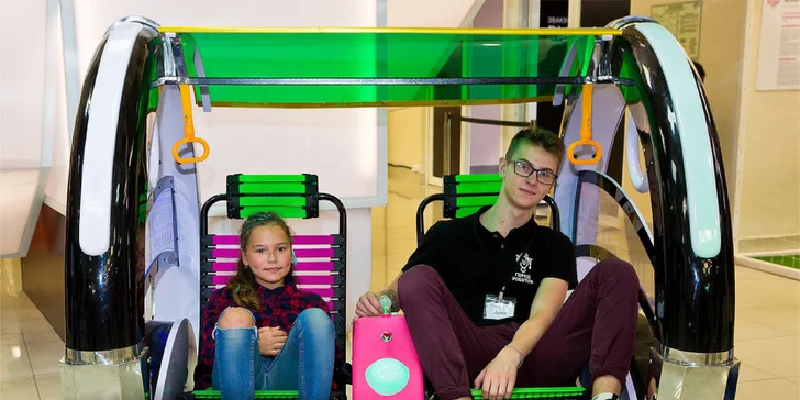 Vstupenka na medzinárodnú interaktívnu výstavu Mesto Robotov pre veľkých aj malých
