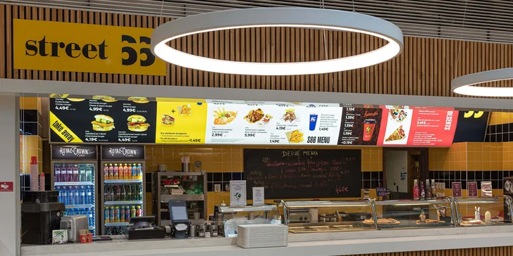 Burger, japonská palacinka alebo belgická vafľa + bezodný nápoj