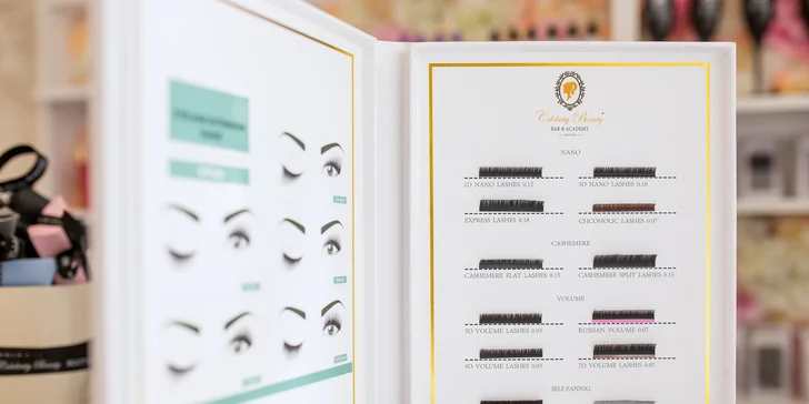 Dokonalý pohľad s mihalnicami aplikovanými v Celebrity Beauty Bare