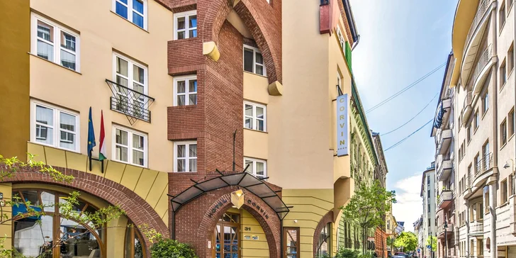 4* hotel v Budapešti s raňajkami a welcome drinkom