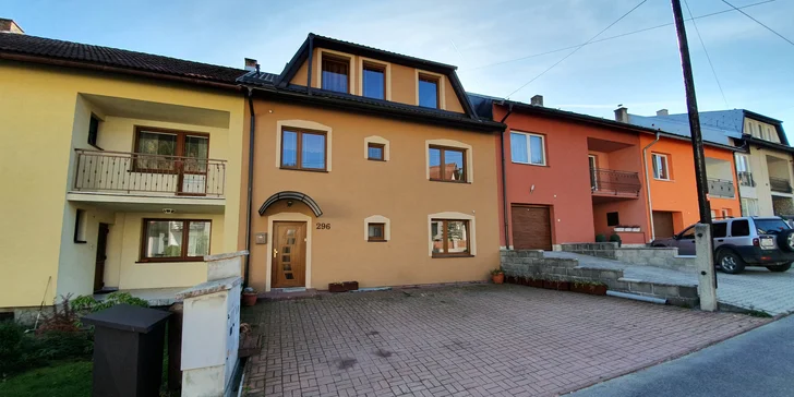 Pobyt na Orave pri Zuberci v apartmánovom dome Olina s veľkým apartmánom pre páry i rodiny