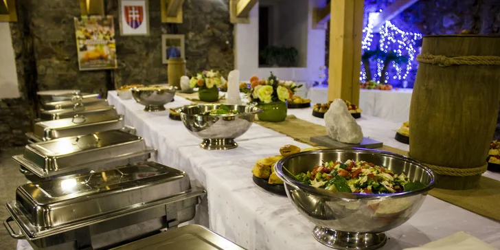 Kompletné cateringové menu na rôzne typy akcií