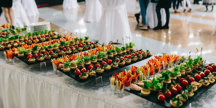 Kompletné cateringové menu na rôzne typy akcií