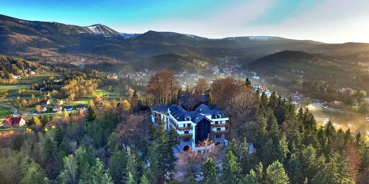Krásy poľských Krkonôš: hotel v lone prírody, chutná kuchyňa a neobmedzený vstup do wellness