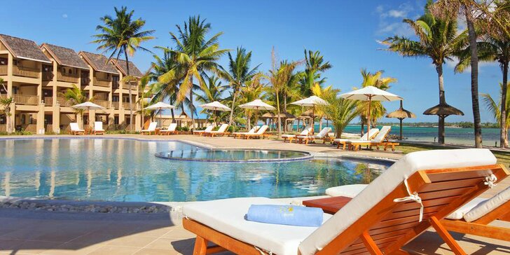 4* rezort na Mauríciu: 6-12 nocí, all inclusive, veľký bazén, priamo na pláži