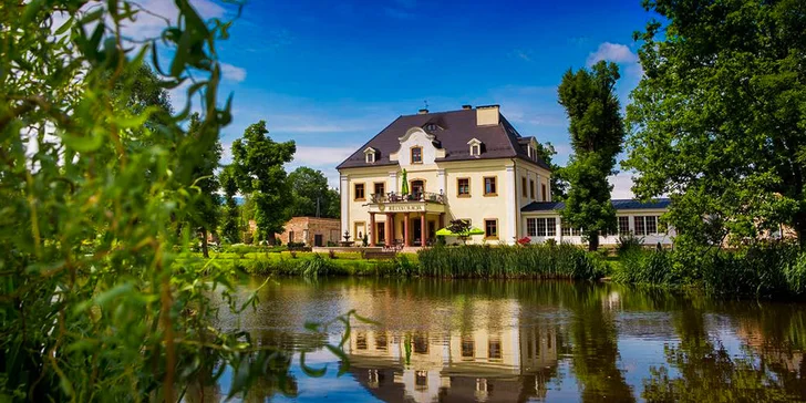 Pobyt v romantickom zámku z 18. storočia s výhľadom na panorámu Krkonôš