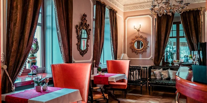 Pobyt v romantickom zámku z 18. storočia s výhľadom na panorámu Krkonôš