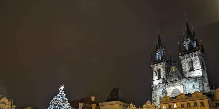 Vianočná atmosféra stovežatej Prahy s prehliadkou mesta, ubytovaním a raňajkami