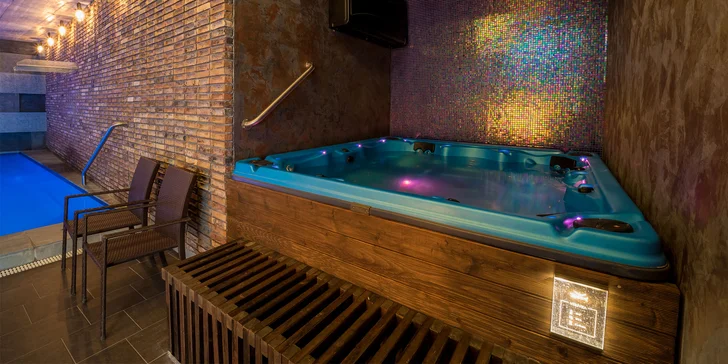 Dvojhodinový wellness pre 2 osoby s možnosťou 3-chodovej večere