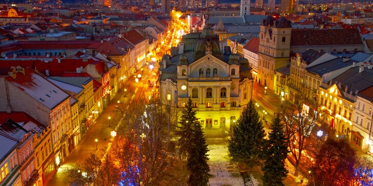 2-dňový zájazd do Košíc - návšteva vianočných trhov, prehliadka centra a ubytovanie s raňajkami