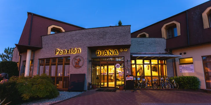 Wellness pobyt v centre kúpeľného mesta v obľúbenom penzióne DIANA*** s polpenziou