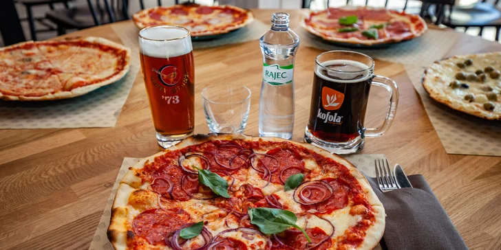 Vynikajúci burger či pizza s nápojom v novootvorenej reštaurácii Pinus