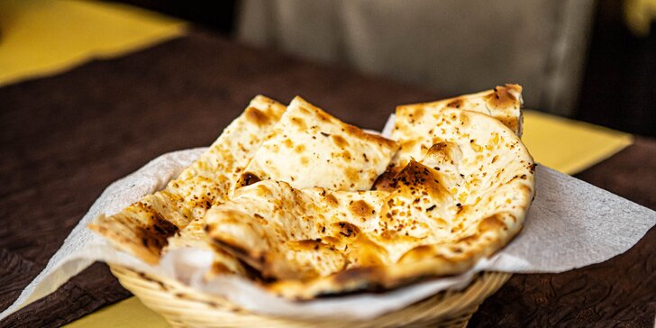 Indické menu Sindhu pre dvoch - aj pre vegetariánov a vegánov