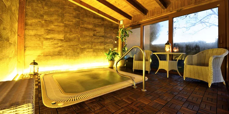2 hodinový wellness + trojchodová večera pre 2 osoby