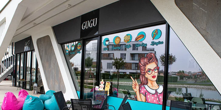 Kopčeková zmrzlina alebo waffle s polevou + káva podľa vlastného výberu