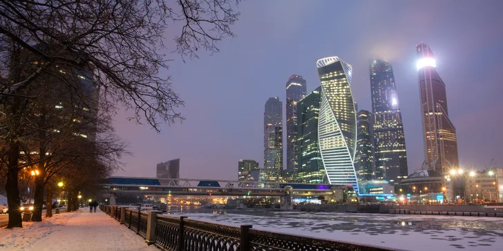 Vianočná Moskva alebo Petrohrad - ubytovanie, letenky a prehliadka centra so sprievodcom