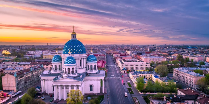 Vianočná Moskva alebo Petrohrad - ubytovanie, letenky a prehliadka centra so sprievodcom